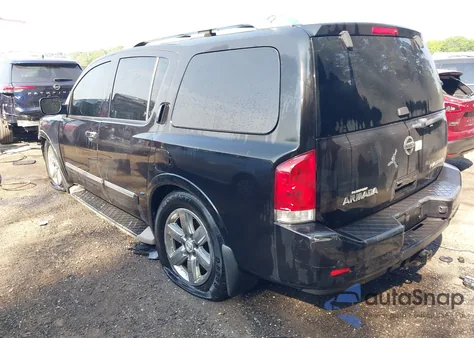 2012 Nissan Armada Platinum from USA, damaged, VIN 5N1AA0NC2CN612501